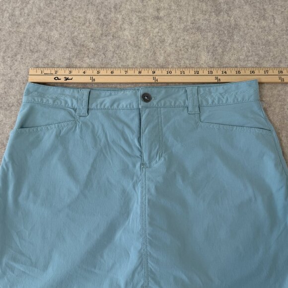 Eddie Bauer Blue Outdoor Skort Size 8 Hiking Travel Casual - Picture 5 of 12